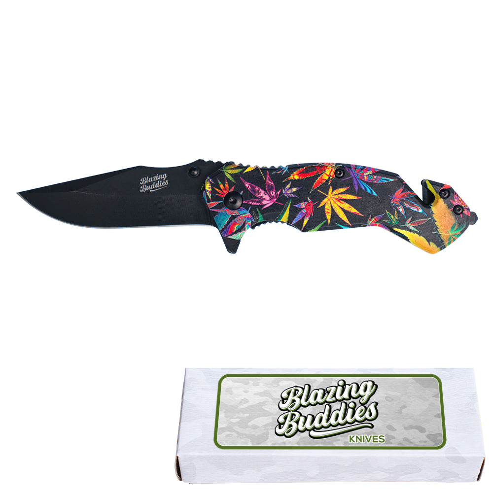 Blazing Buddies Knife Color Splatter