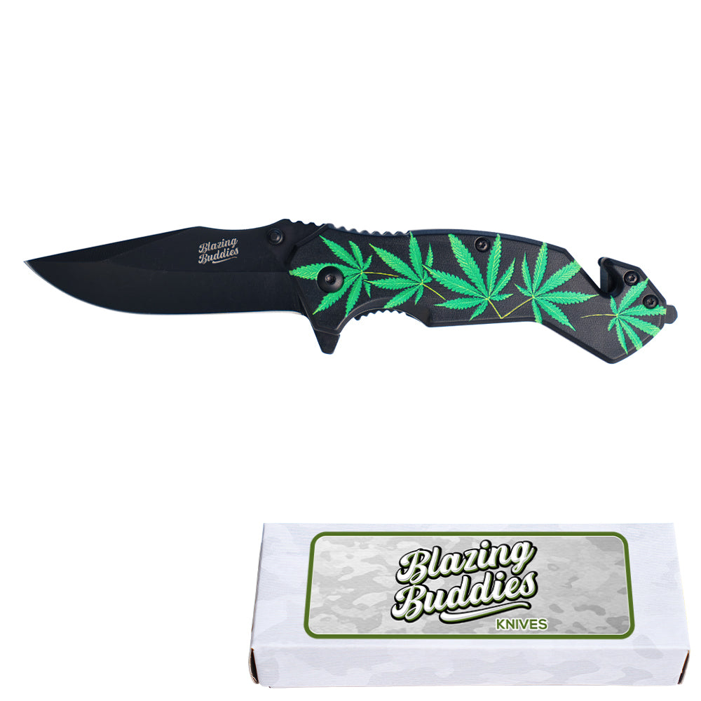 Blazing Buddies Knife Multiple Leaves