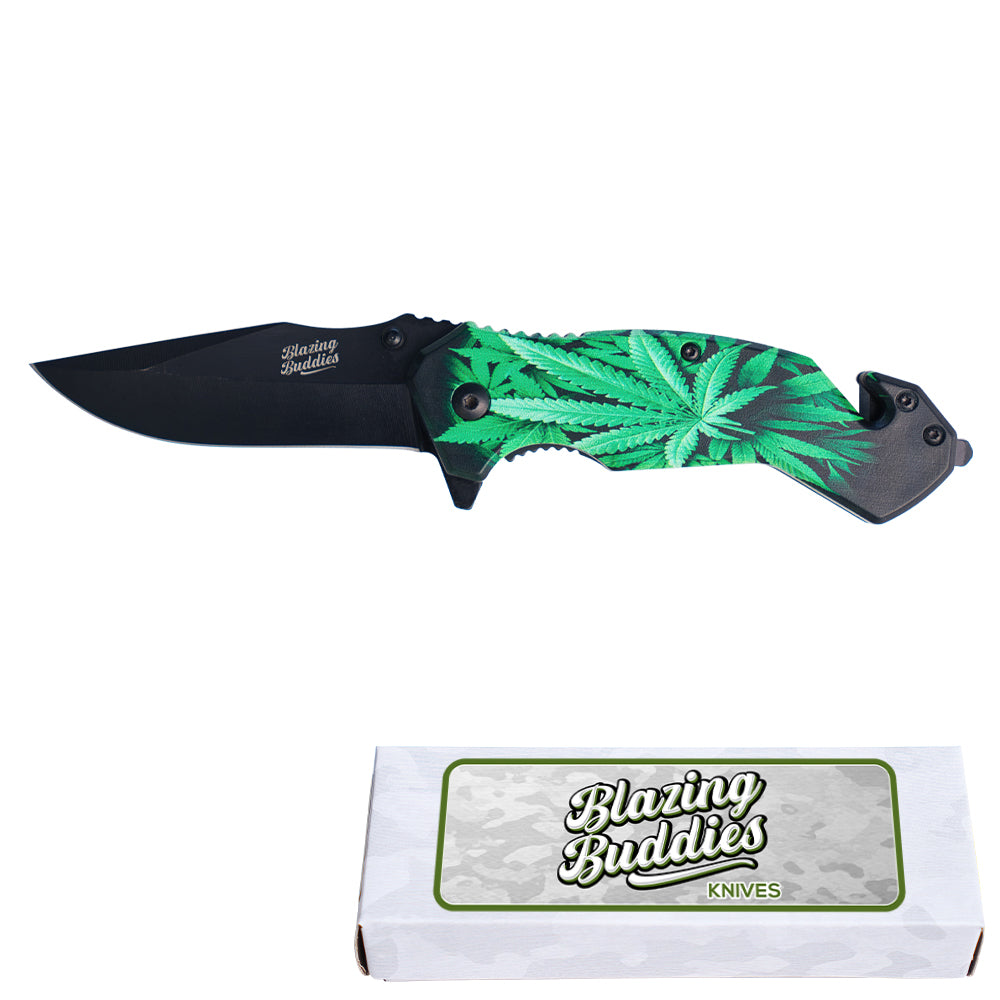 Blazing Buddies Knife Single Leaf