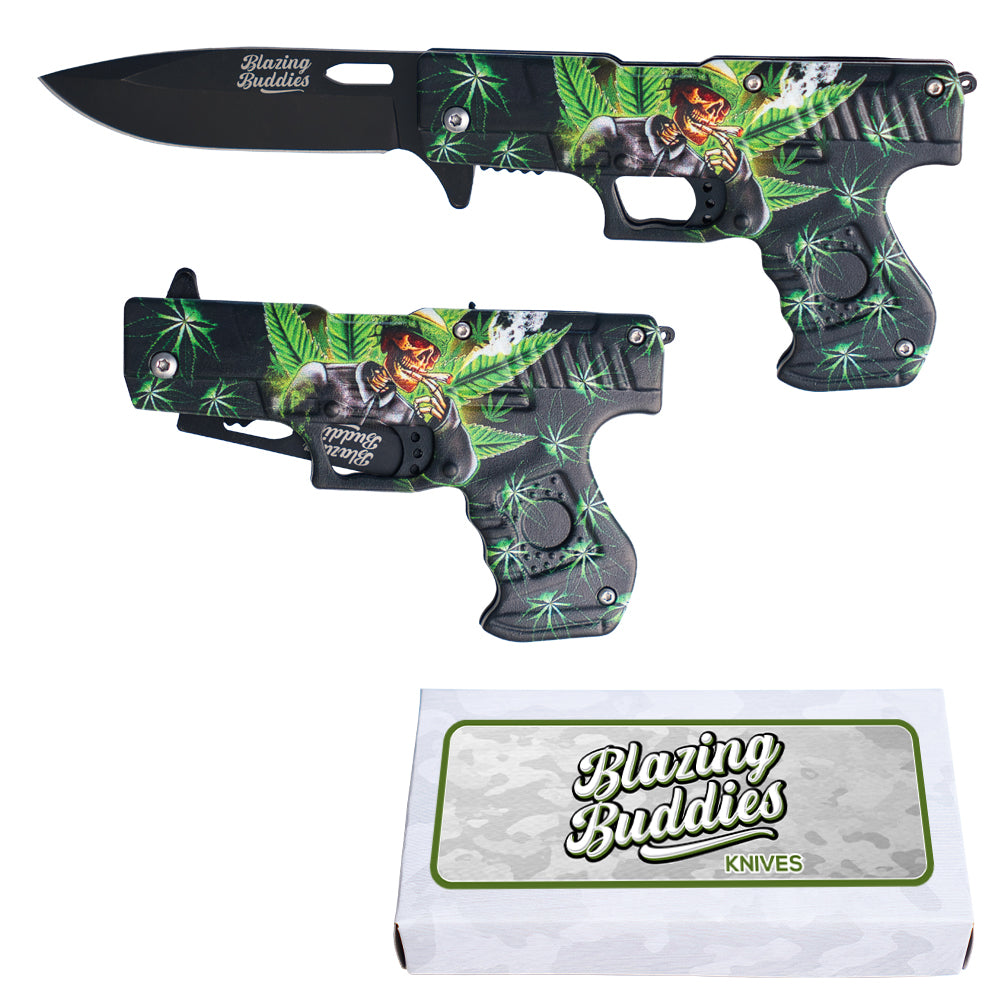 Blazing Buddies Knife Gun Skeleton